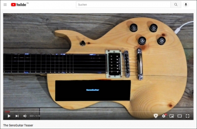 2021/11/13 - Launch of SensGuitar Teaser Video